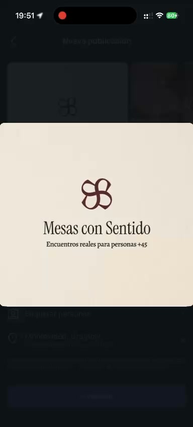 Mesas con Sentido